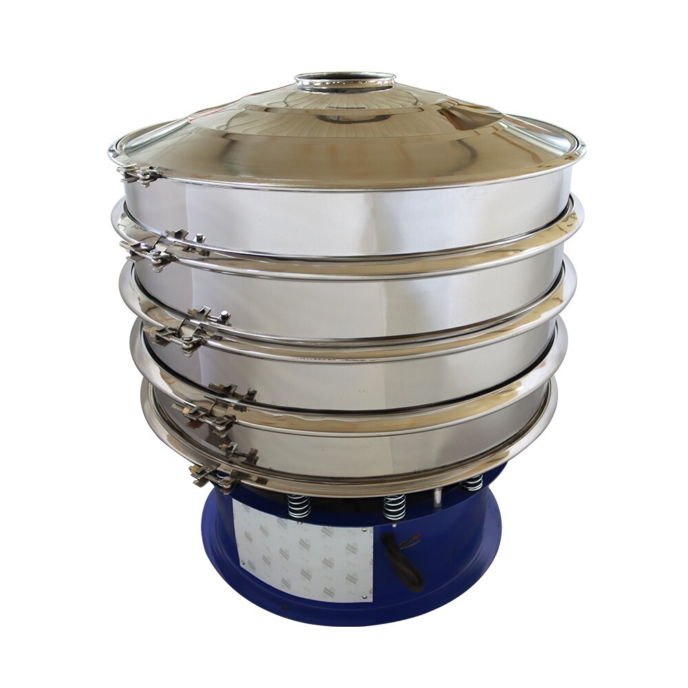 39.3″ Three Layers Vibrating Screen Shaking Machine Vortex Shaker 20+40+100 Mesh