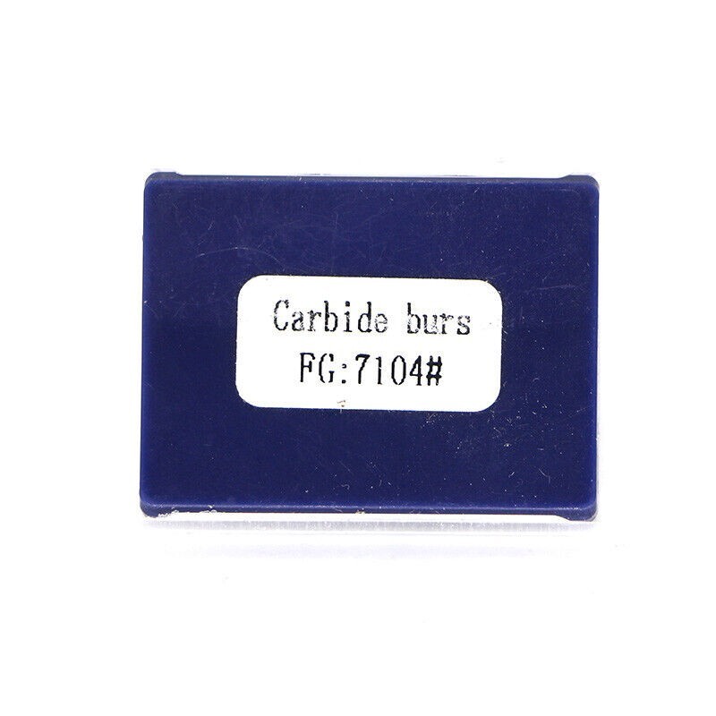 10 Pcs Dental Tungsten Steel Carbide Trimming & Finishing Burs Debonding FG7104