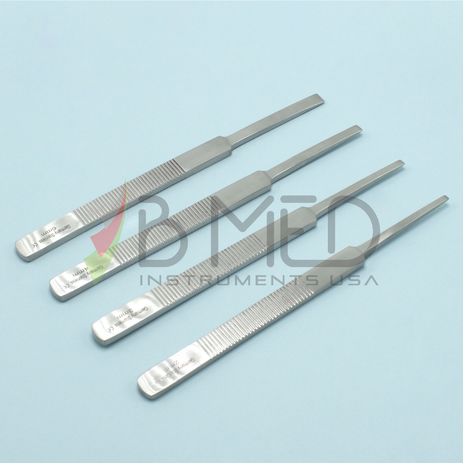 OR Grade Cerkes Micro Osteotomes Set 2mm 3mm 4mm 6mm Plastic Surgery Orthopedic