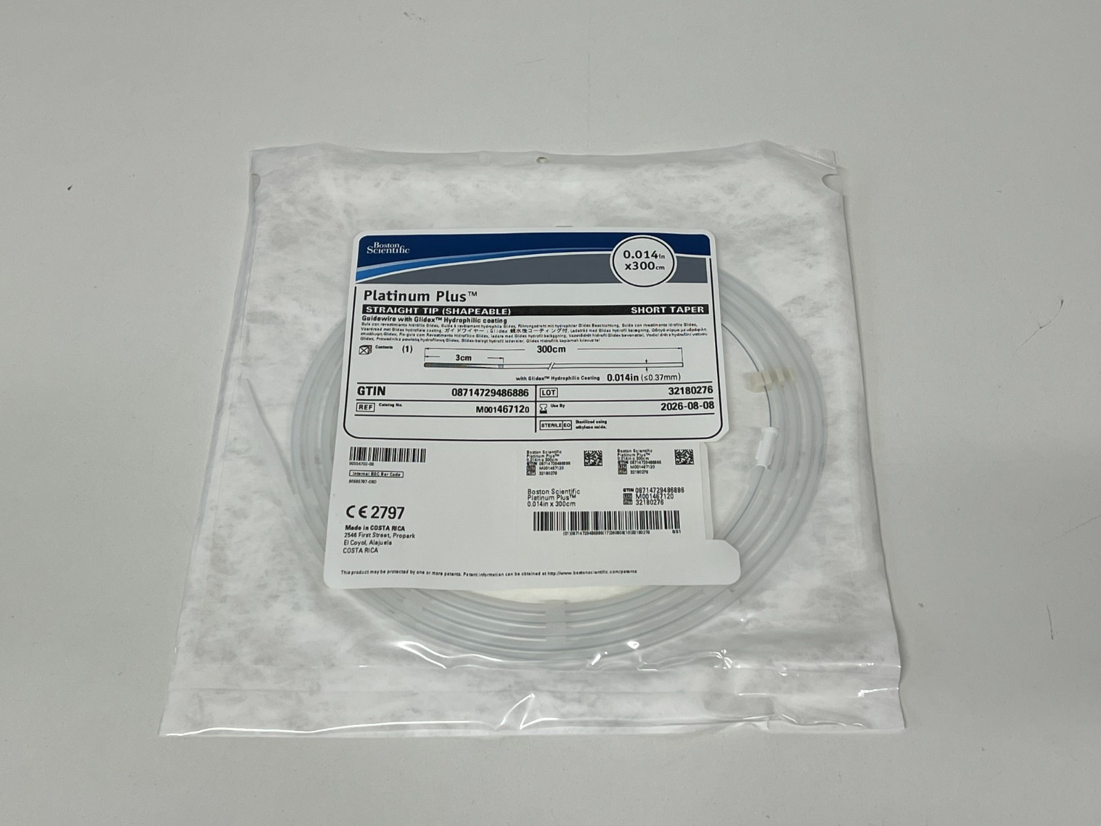 Boston Scientific Platinum M001467120 Exp.2026-08 (*Y66)
