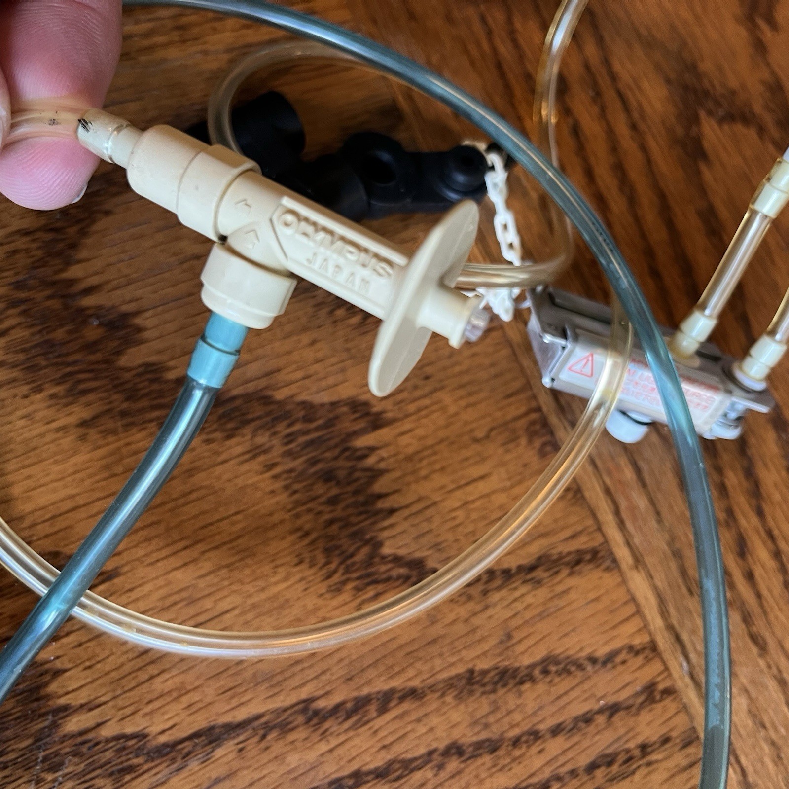Olympus OSF-3 Flexible Sigmoidoscope With Cw-3 Irrigator Mb-107 Adapter