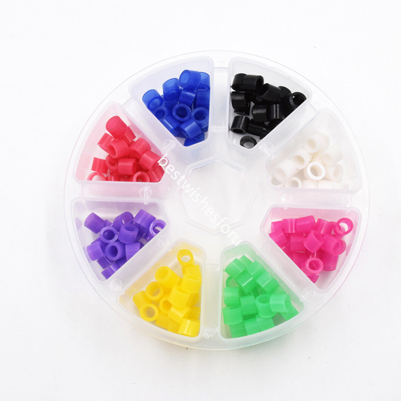 160 Pc Dental Instrument Code Ring Autoclavable 135ºC Hygienist Silicone 8 Color