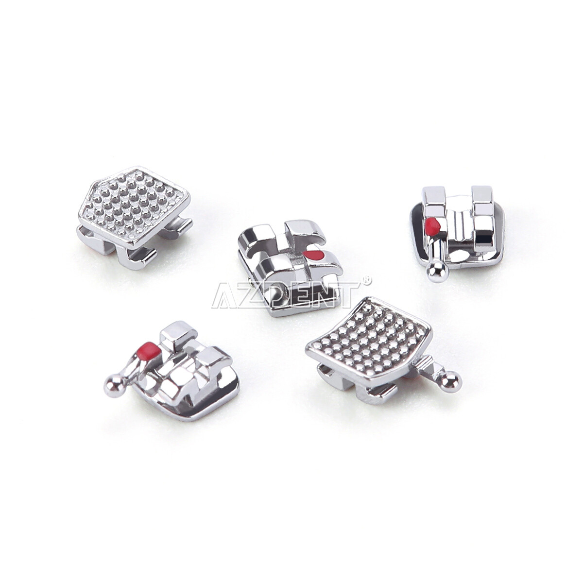 Dental Orthodontic MIM Monoblock Bracket Mini MBT/Roth 0.022/018 with 3-4-5 HooK