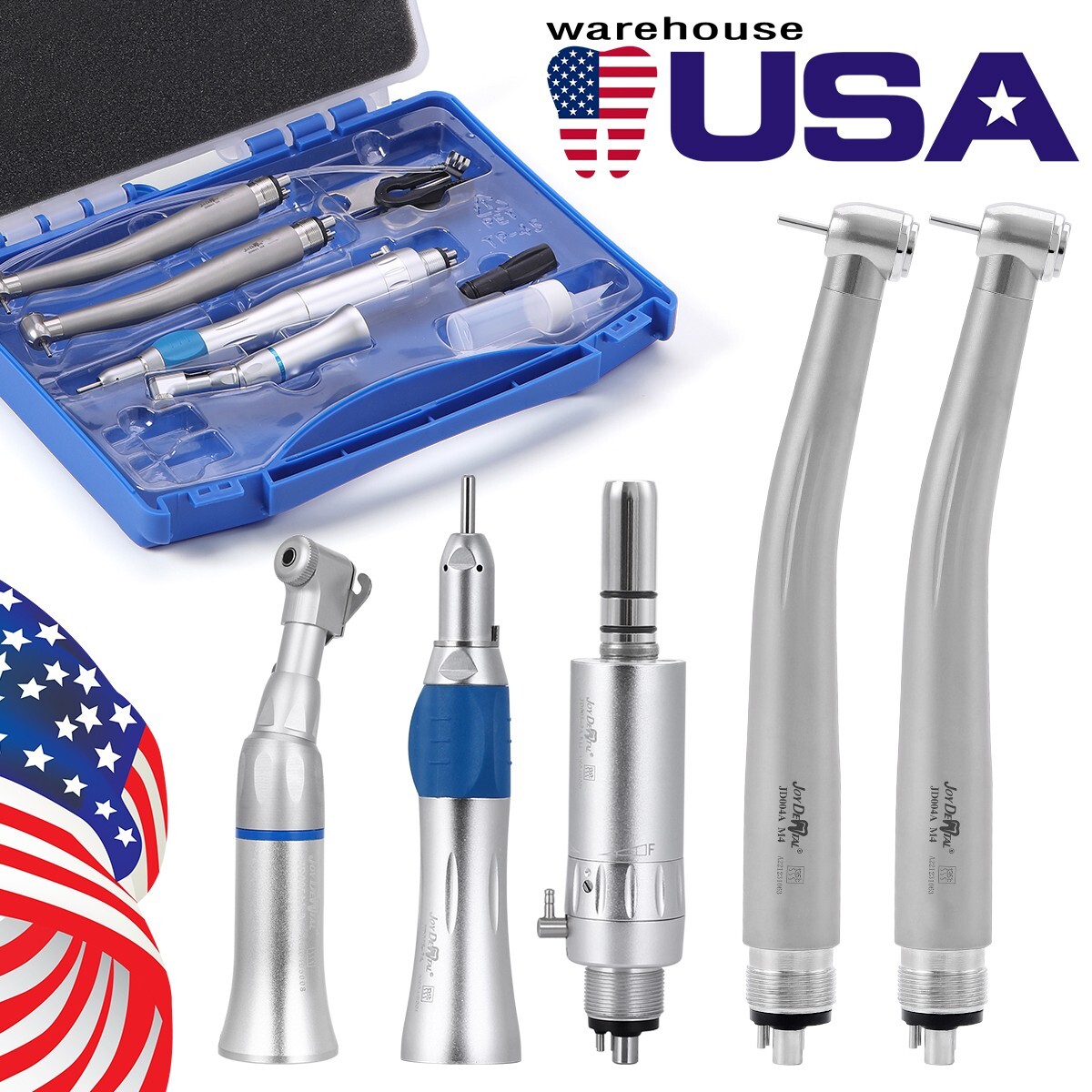 Dental Alta y Baja Velocidad / Kit de Pieza de Mano de 4/2 Agujero Estilo NSK US
