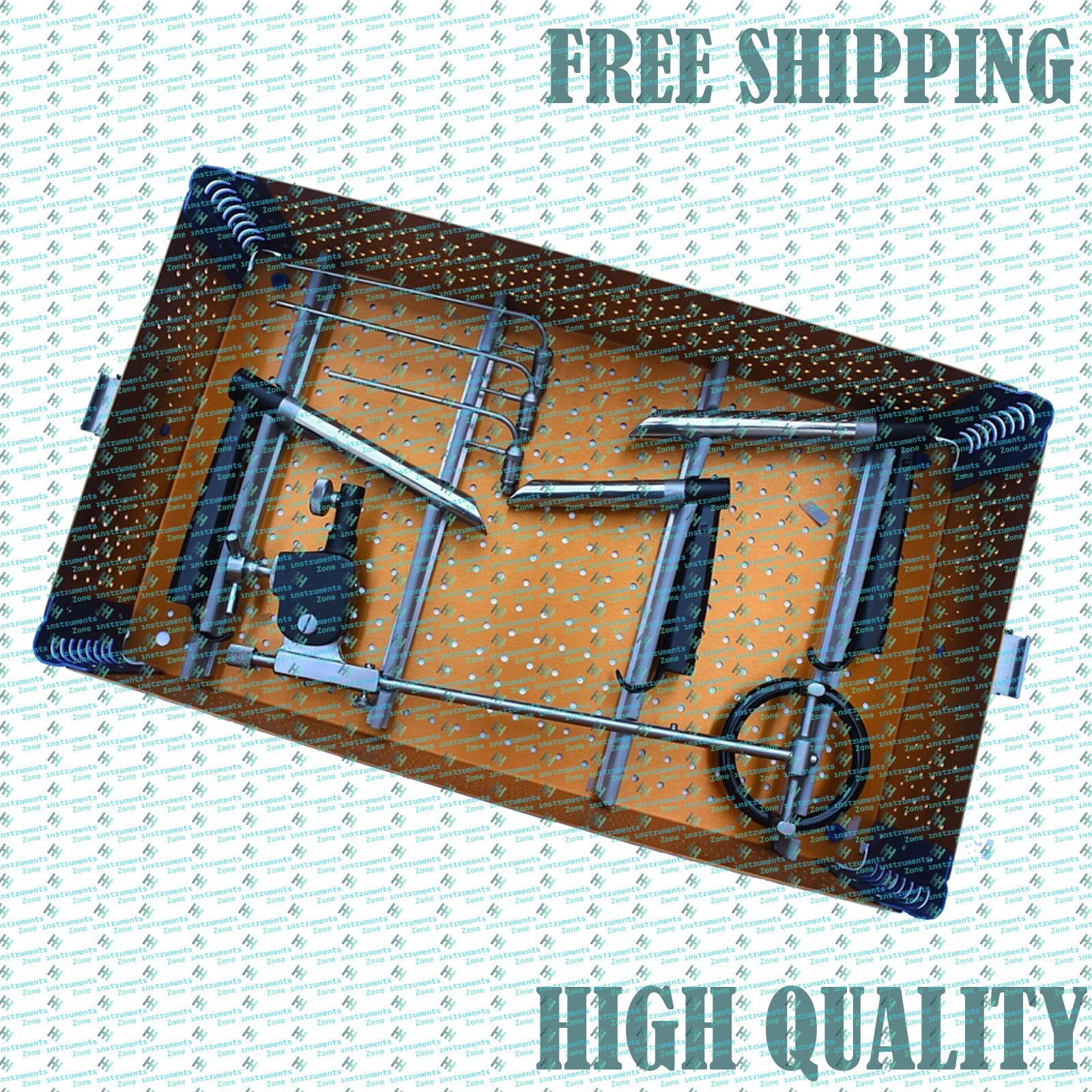 Kleinsasser Operating Laryngoscope Set – Small, Medium, Large with Chest Holder