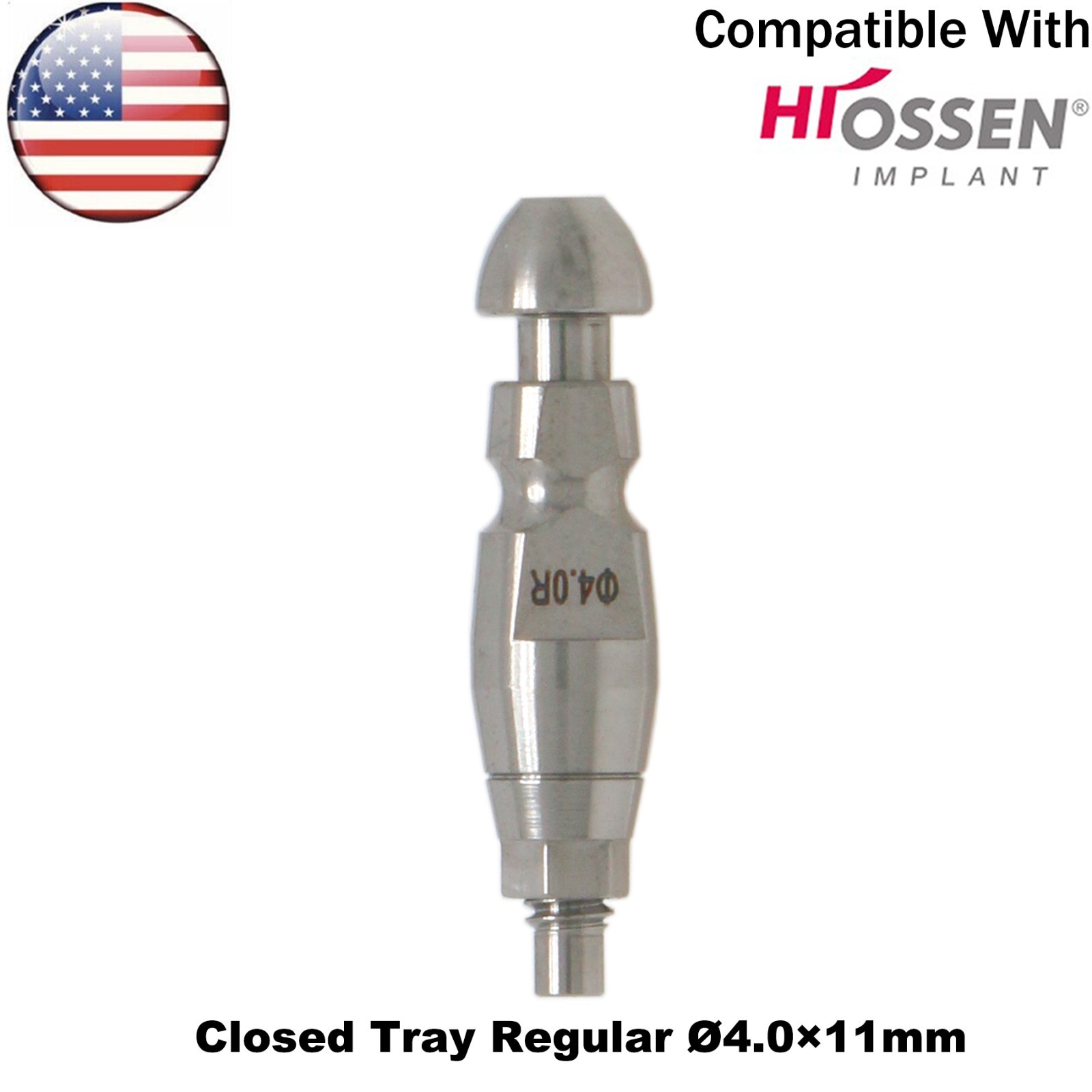 Dental Transfer Impression Coping Open Closed Tray lab Analog Fit Hiossen Osstem