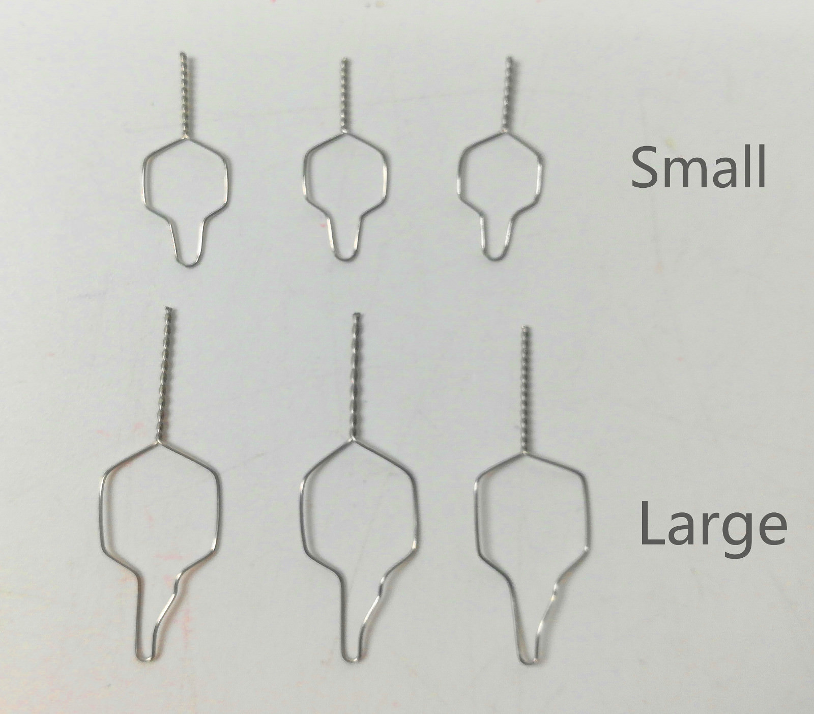 Dental Preformed Orthodontic Ligature Wire Kobayashi Ligature Tie Short/Long 010