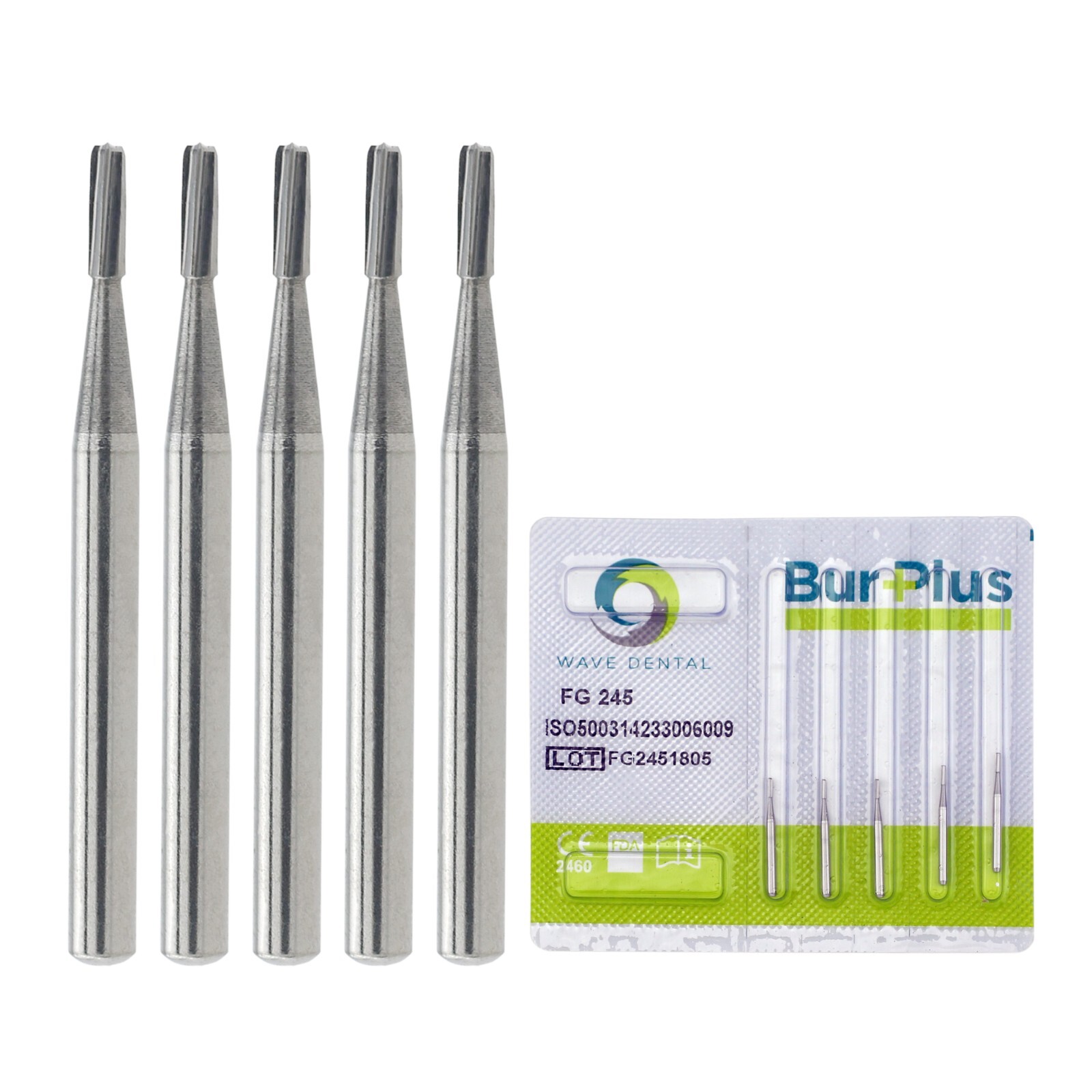 Wave Dental Carbide Burs Round Fit High Speed Handpiece FG 1/4 1/2 245 6 8 Prima
