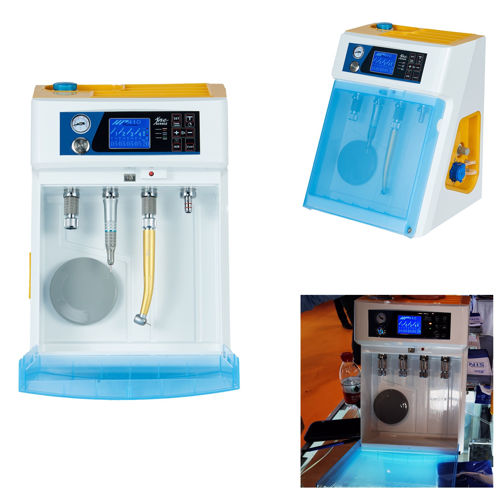 4H Dental Handpiece Maintenance Lubrication System Oil Cleaner Machine HP-410