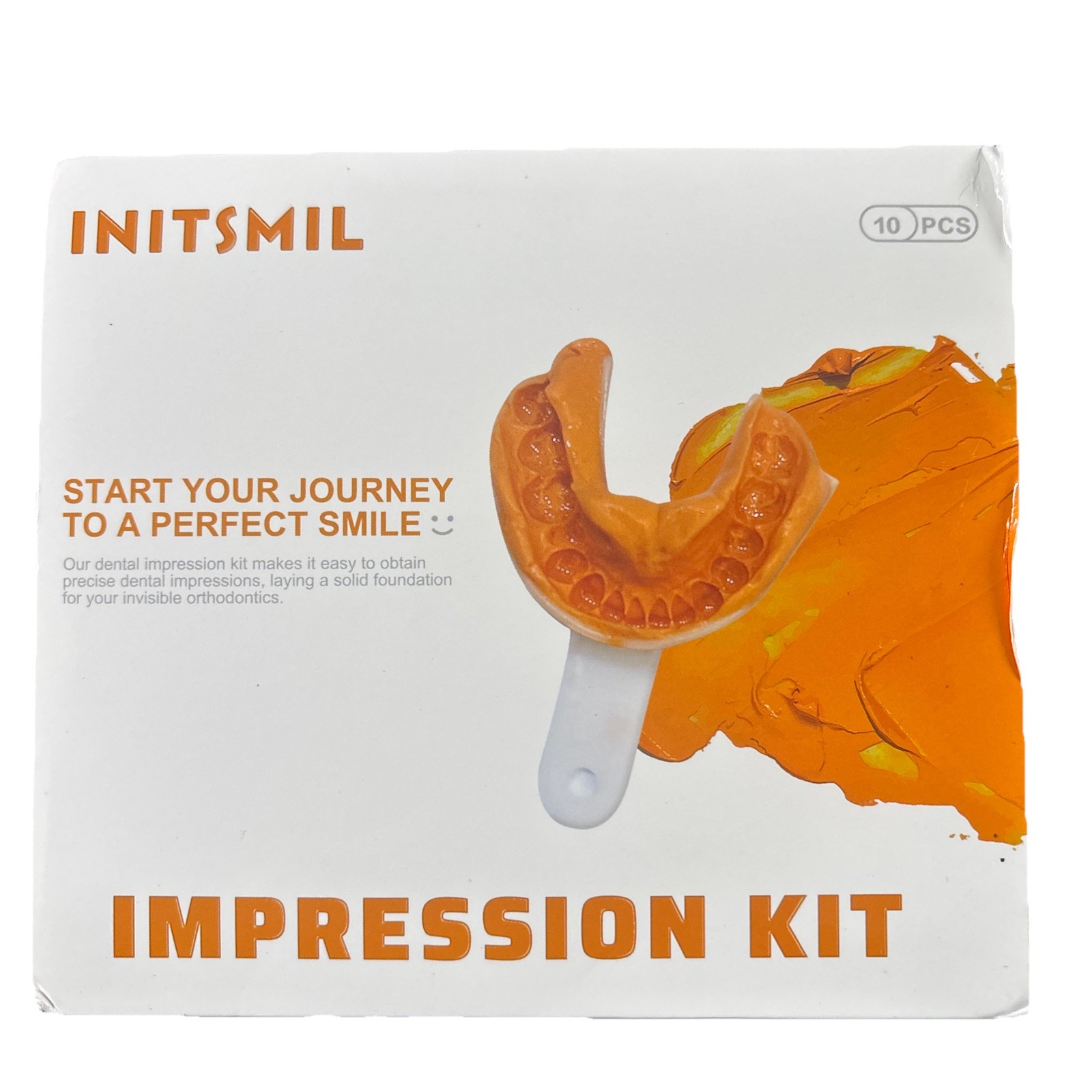 INITSMIL Dental Impression Kit 10 PCS | Easy Home Teeth Mold for Aligners