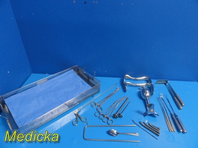 Weck Wisap Sklar Marlow Assorted PELVISCOPY Instrument Set, GYN ~ 27861