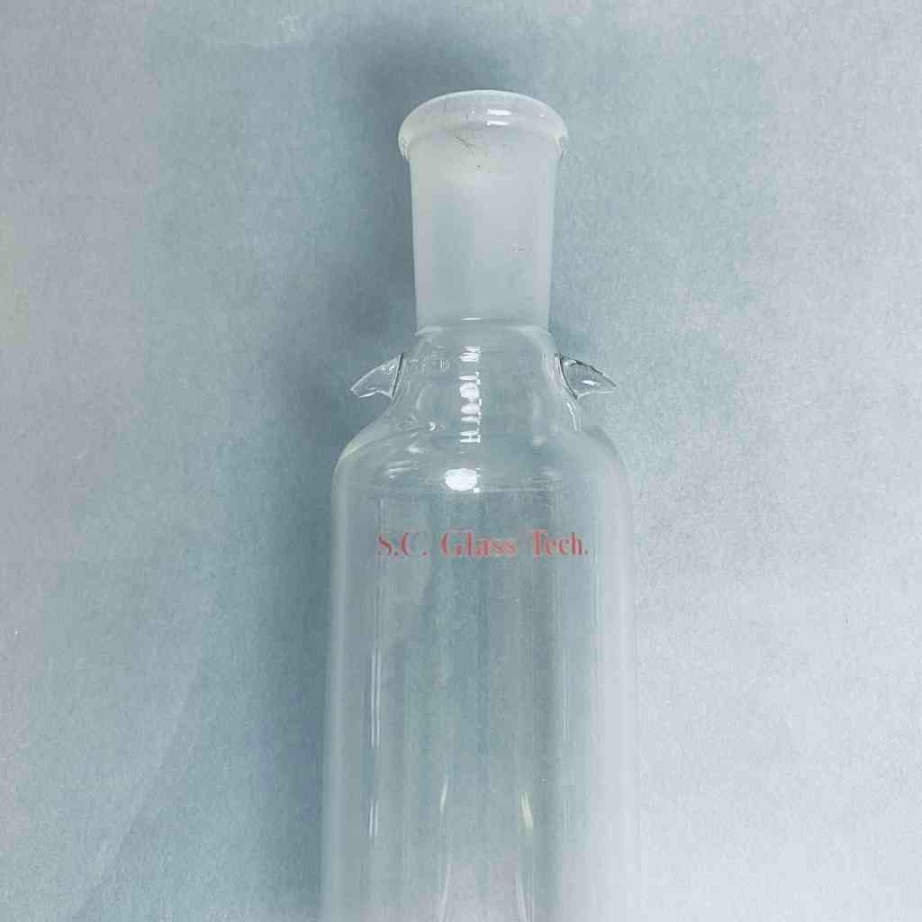 SC Glass Tech Chromatography Column Coarse 2 in. ID x 20 in. Length 24/40 Upper