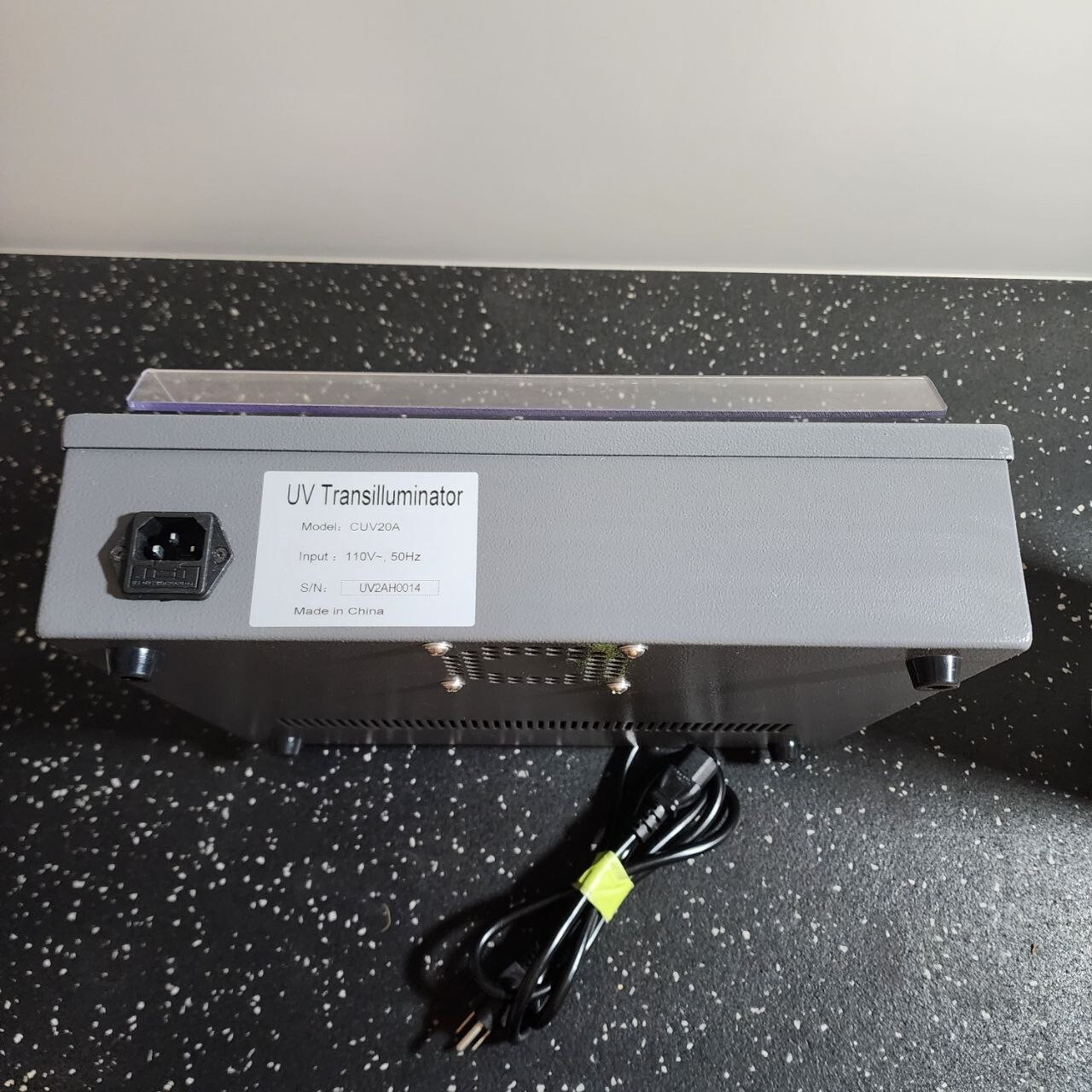 Clinx Science Instruments UV Transilluminator CUV20A USED 110V 50HZ