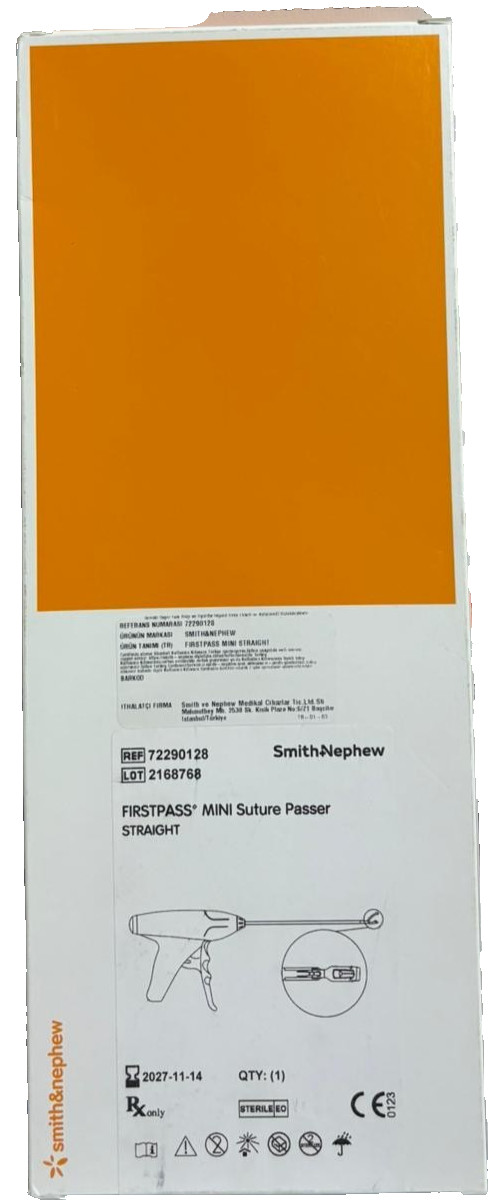 Smith&Nephew REF-72290128 FIRSTPASS MINI Suture Passer Straightt USA