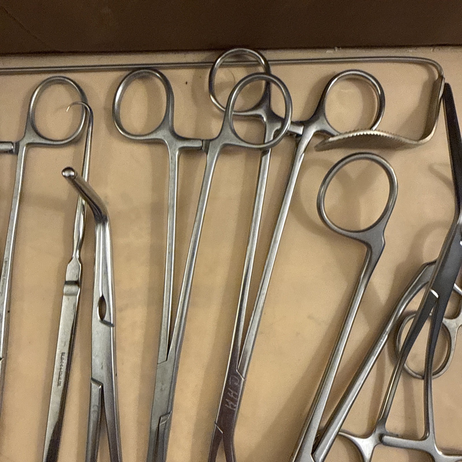 40 Surgical Needle Holder Forceps Various Stainless Curved Straight German