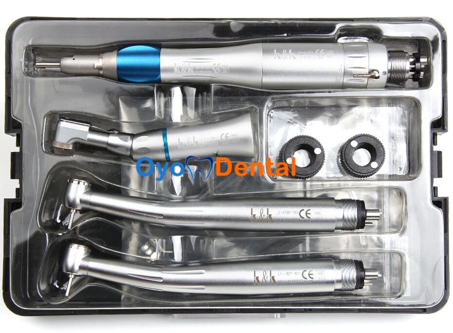 BD-402 Portable Mobile Dental Unit with Compressor + Dental Handpiece Kit 4 Hole