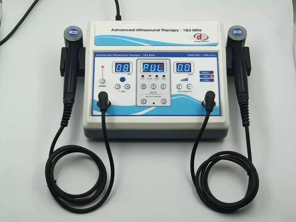 Portable Digital Ultrasound Therapy Device 1 & 3 MHz Machine