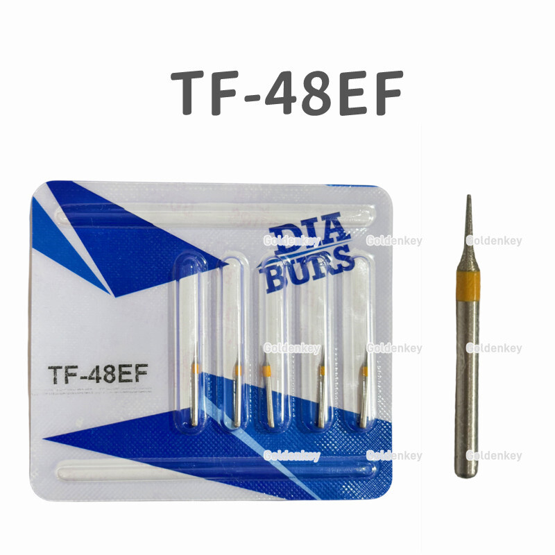 Dental Diamond Burs TF-48EF TF-48F High Speed Handpiece Friction Grip DIA MANI