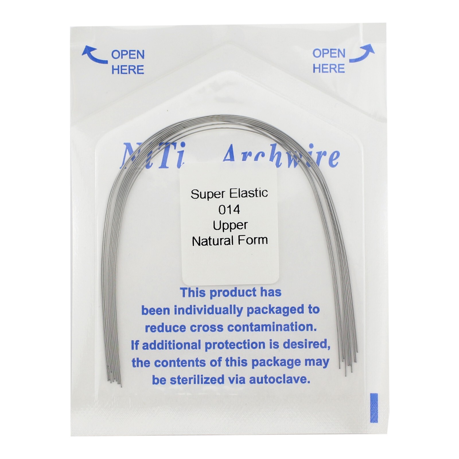 Dental Orthodontic Niti Arch Wire Elastic Rectangular Round Arcos de Ortodoncia