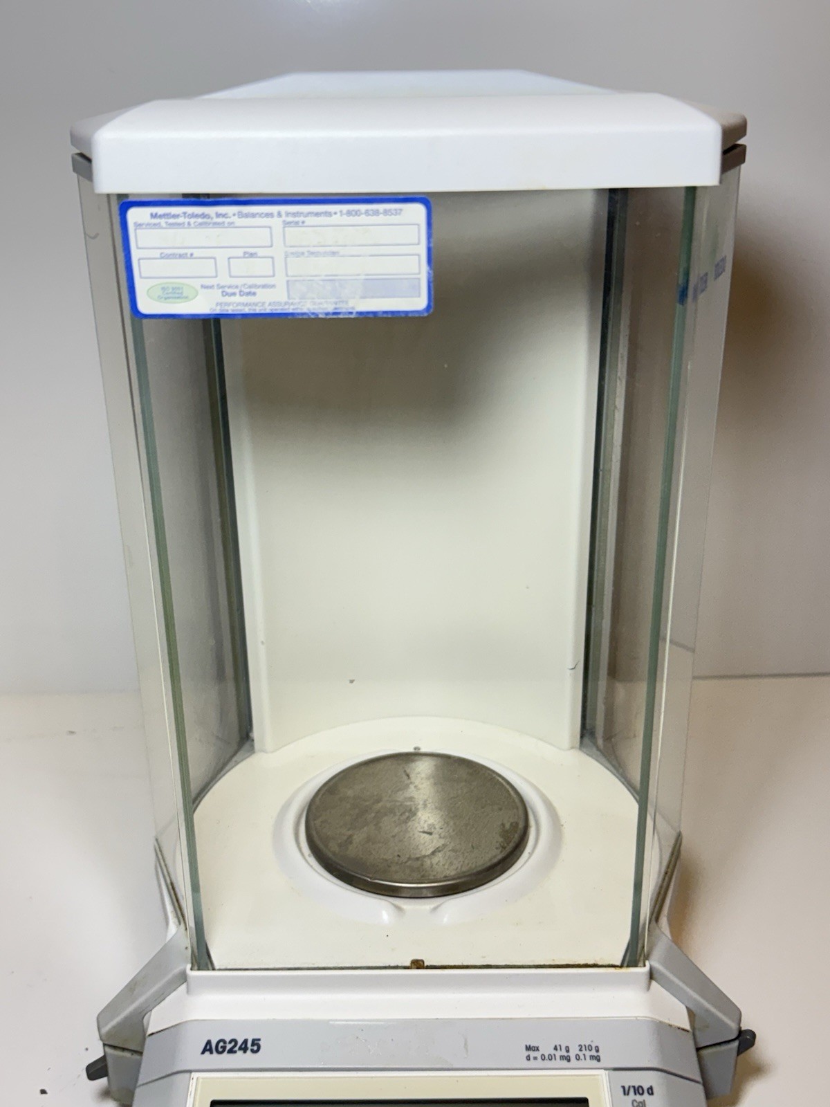 Mettler Toledo AG245 Laboratory Lab Digital Analytical Balance Scale