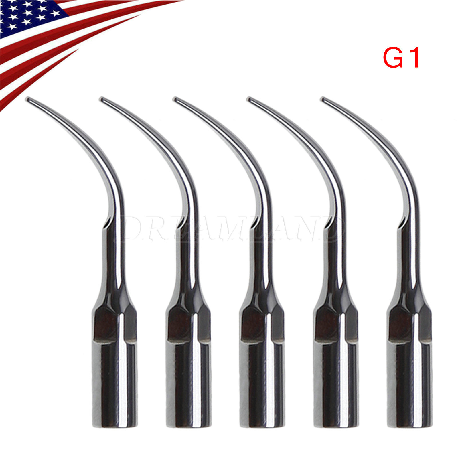 5* Dental Ultrasonic Piezo Scaler Insert Tips Scaling Perio Endo Fit EMS WOODPEX