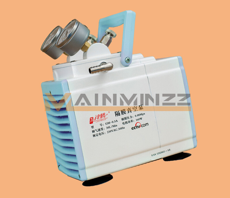 ONE GM-0.5A Handheld Oil Free Diaphragm Vacuum Pump 30L/min Lab Oilless Pump