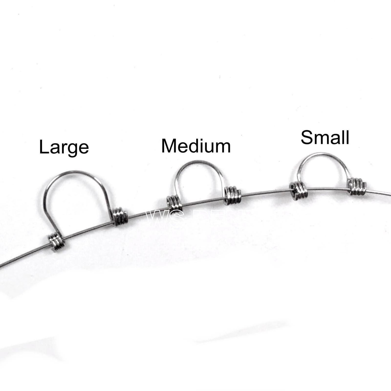 Dental Orthodontic Torquing Torque Rectangular Spring For Single Anterior Teeth