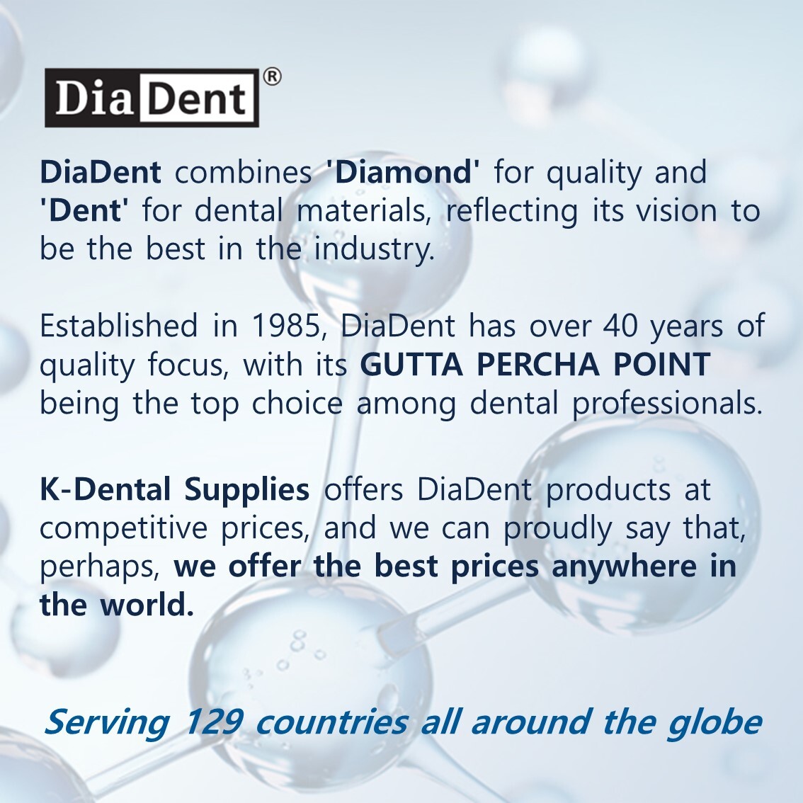 Diadent Dental Millimeter Marked Paper Points All Sizes