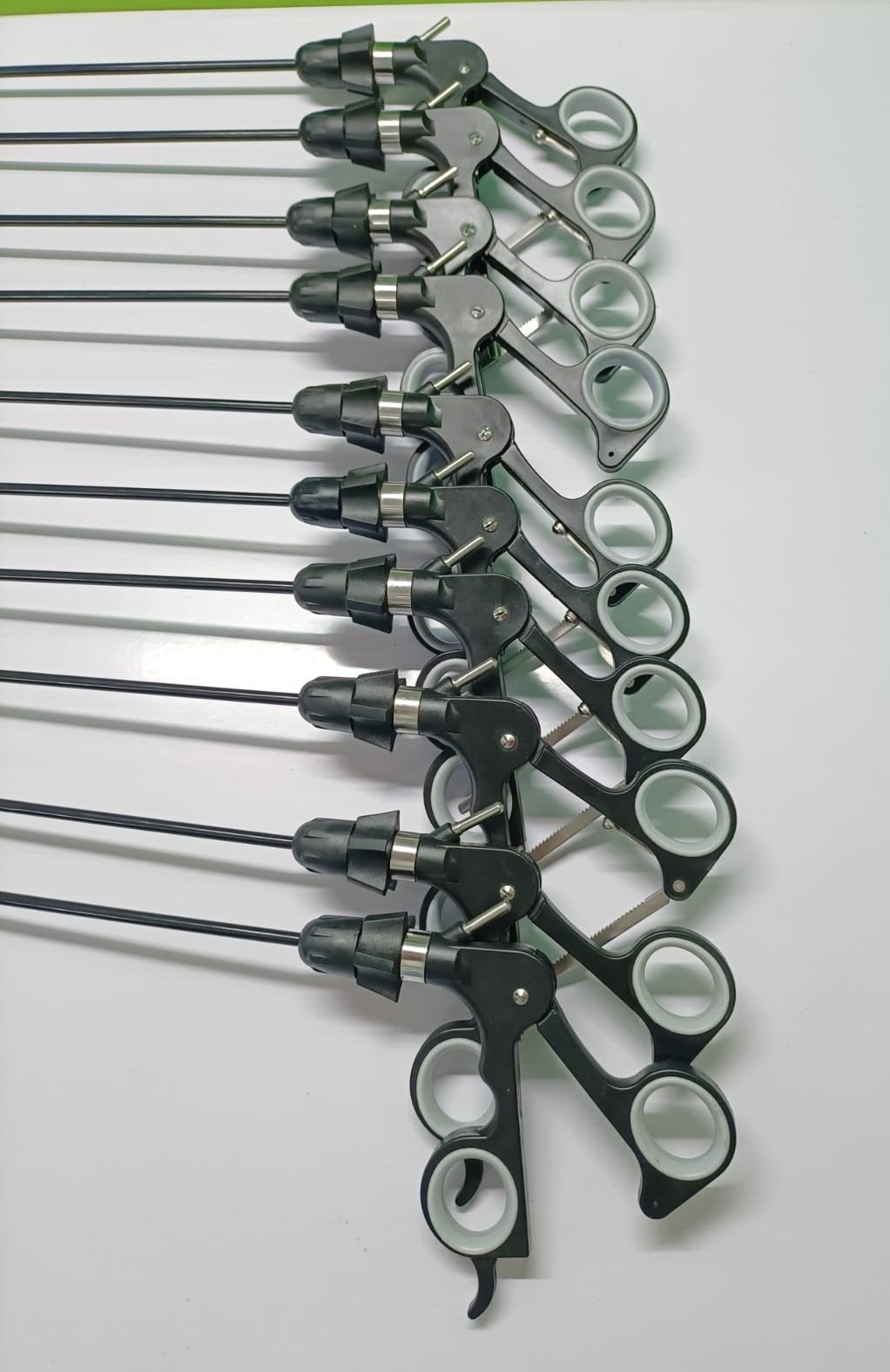 10pc Laparoscopic Storz-Type Grasping Forceps 5mmx330mm Reusable Instruments