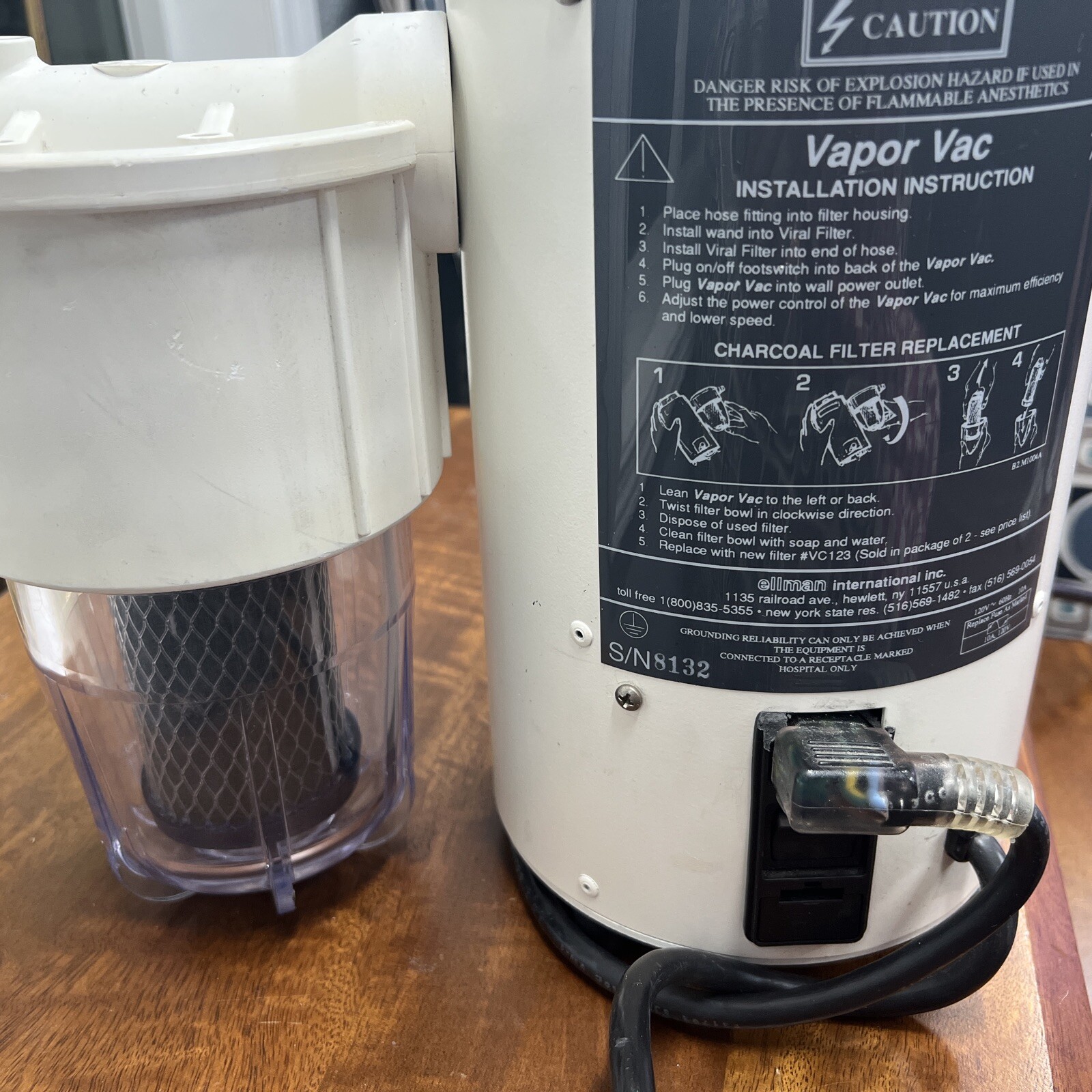 vapor vac ellman surgical smoke