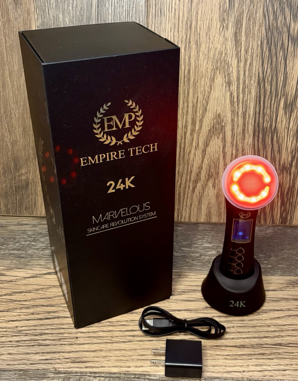Empire Tech MARVELOUS 24K Skincare Revolution Anti-Aging Beauty System WORKING!