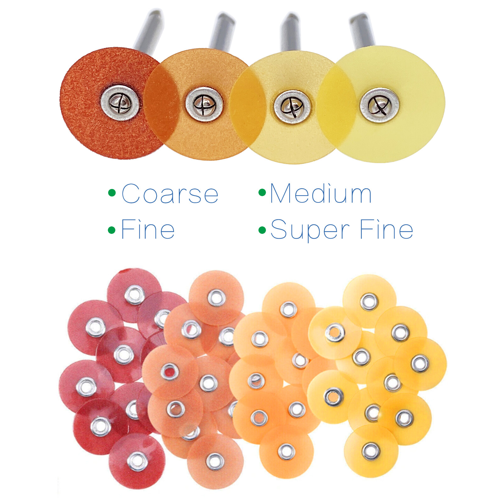 Pack of 50 Sof-Lex soflex Discs DISCS in all sizes 1/2″ 12.7 mm Dental