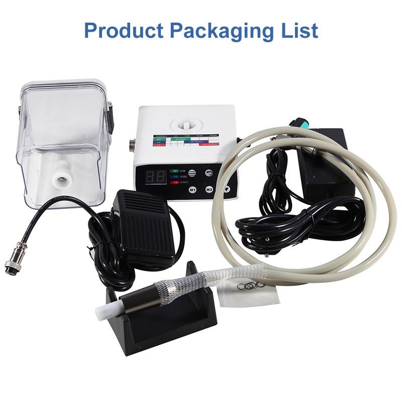 Dental Electric Micromotor Polishing Unit + 40K rpm Motor Handpiece Water Supply