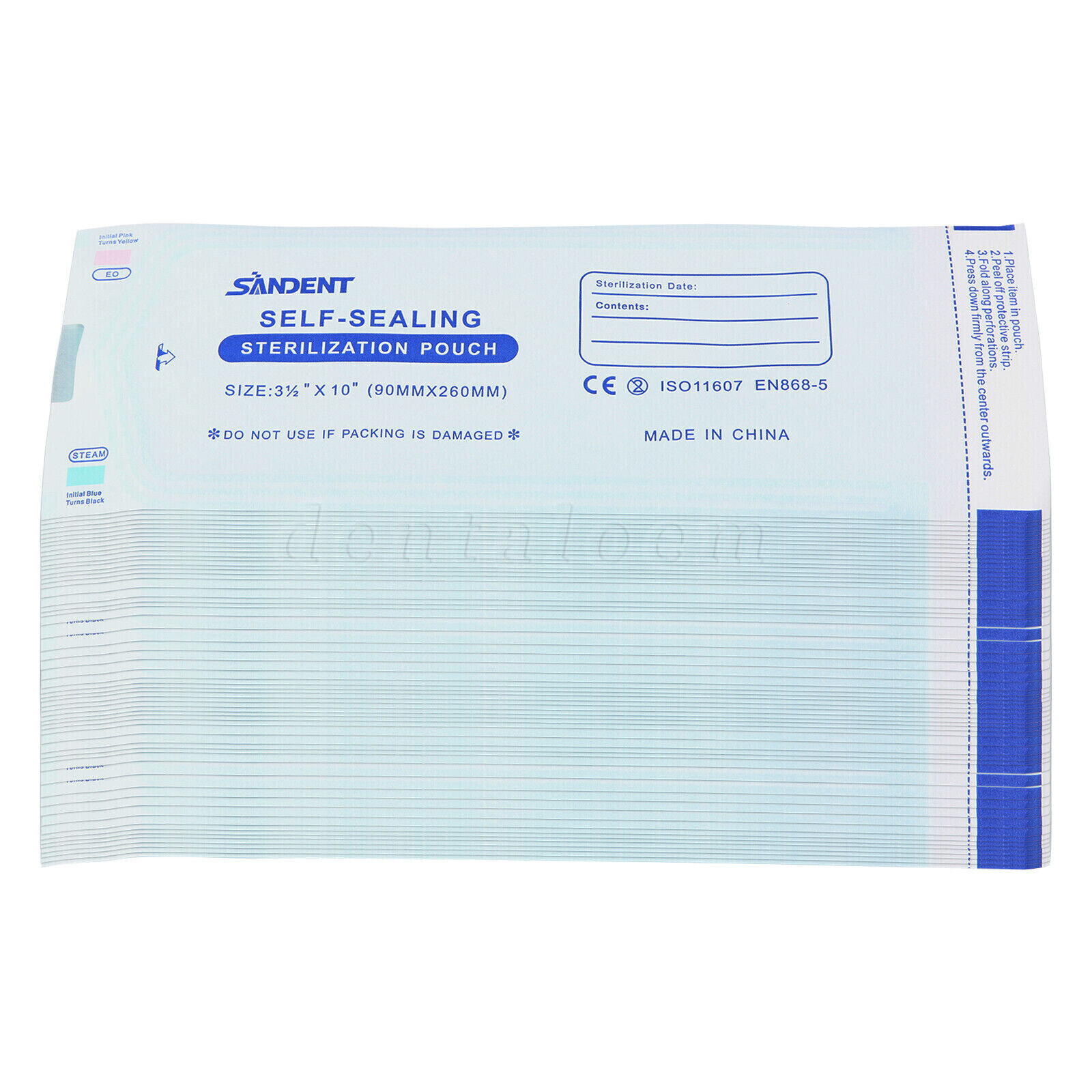 up to 7000 Sterilization Pouches 3.5 ” x 10 ” Dental Medical Self Seal Pouch Bag