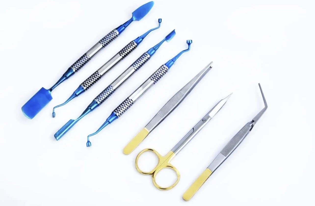 Dental PRF Box GRF System Platelet Rich Fibrin Set Surgery Membrane Kit CE 11 Pc