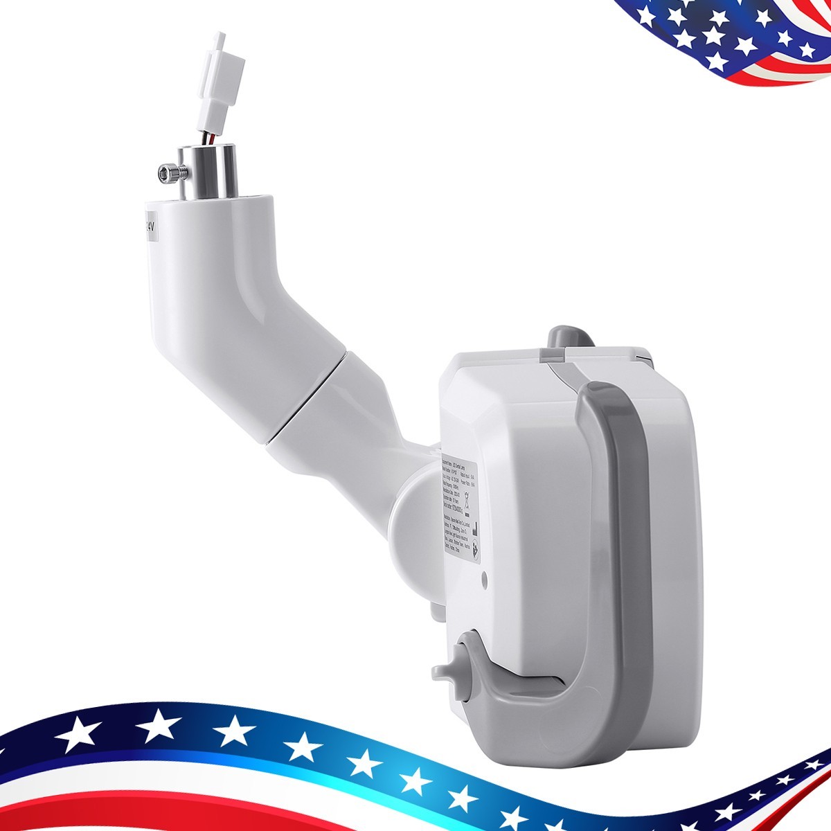 Dental Oral Cold Light Lamp For Chair Unit 6LED LCD Display Lamp 2Yellow+4White