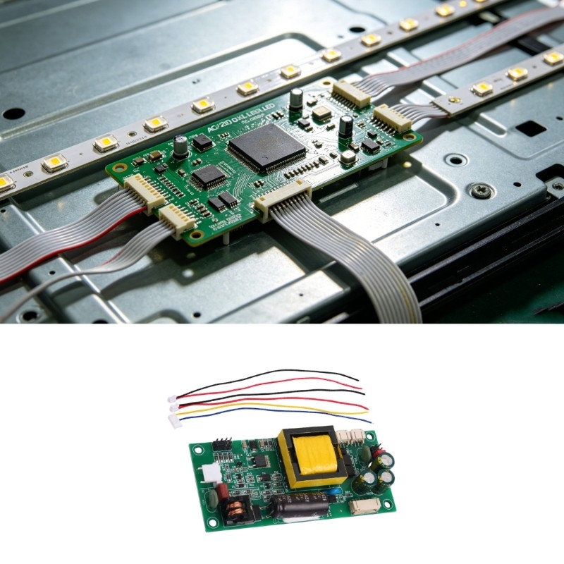 LED Backlight Constant Current Board AC220V/DC300V~380V Input 30-248V Output