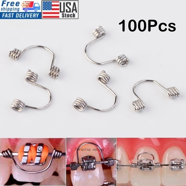 Dental Orthodontic Torquing Torque Rectangular Spring Anterior Teeth S/M/L
