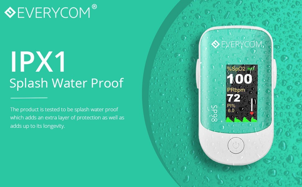 Made in India Everycom SP98 | Fingerprint Pulse Oximeter
