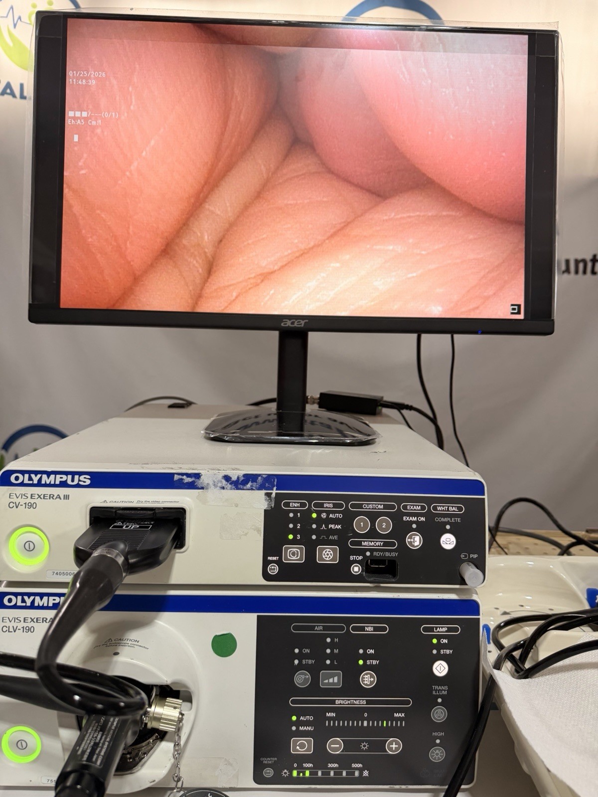 Olympus CYF-VH Flexible HD Cysto-Nephro Videoscope | Tested | 60-Day Warranty