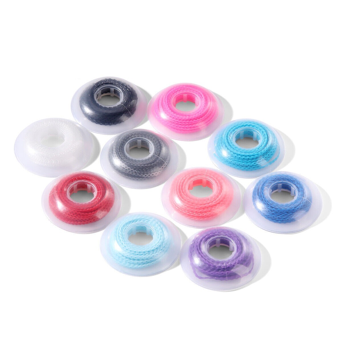 Dental Orthodontic Elastic Power Chain Rubber Braces Bands Continuous/Short/Long
