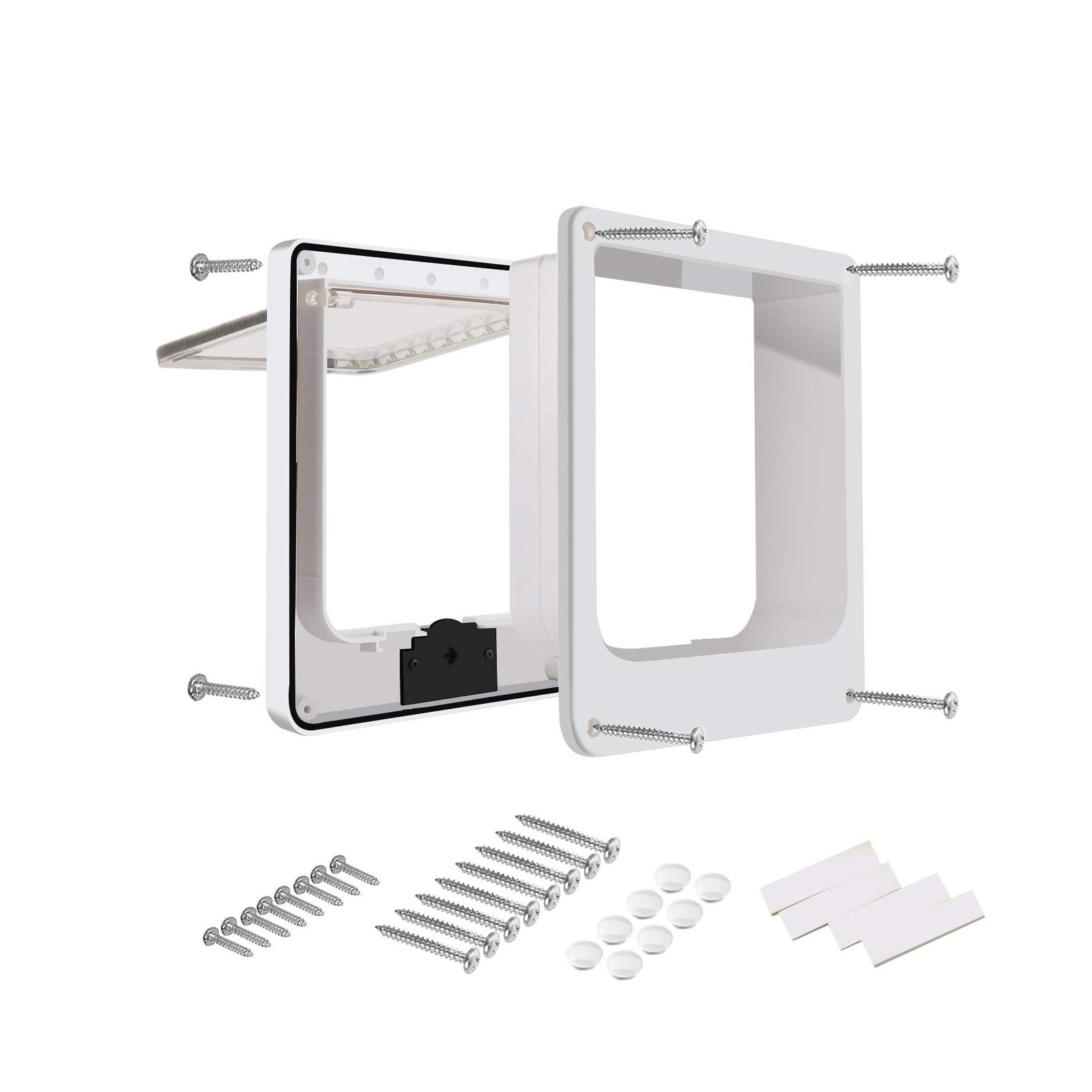 CEESC Large Cat Door for Interior/Exterior Door, Weatherproof, … FAST USA SHIP