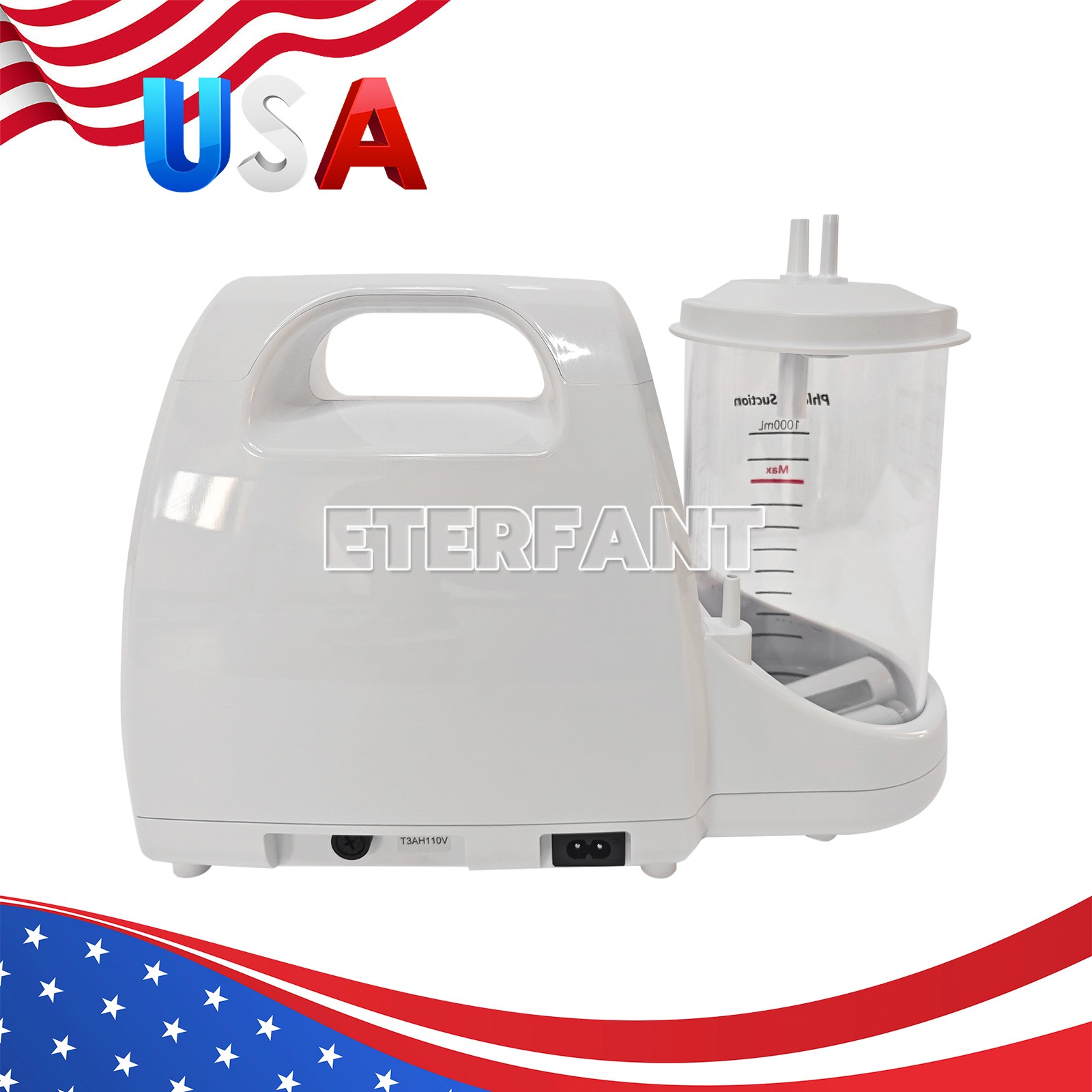 ETERFANT Dental Mobile Suction Unit System GS-M300/Portable Oral Suction Machine