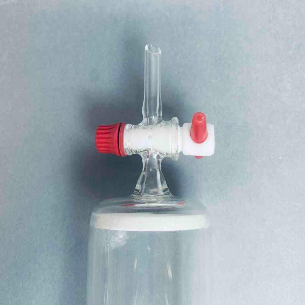 SC Glass Tech Chromatography Column Coarse 2 in. ID x 20 in. Length 24/40 Upper