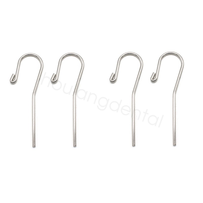 4Pcs Dental Apex Locator Accessories Endo Lip Hooks Accessories