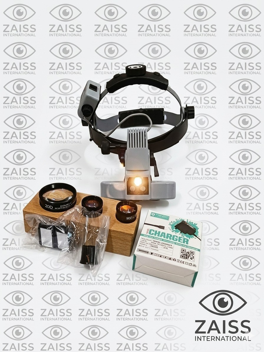 Ophthalmic binocular wireless indirect ophthalmoscope with 20d 90d 78 d lens
