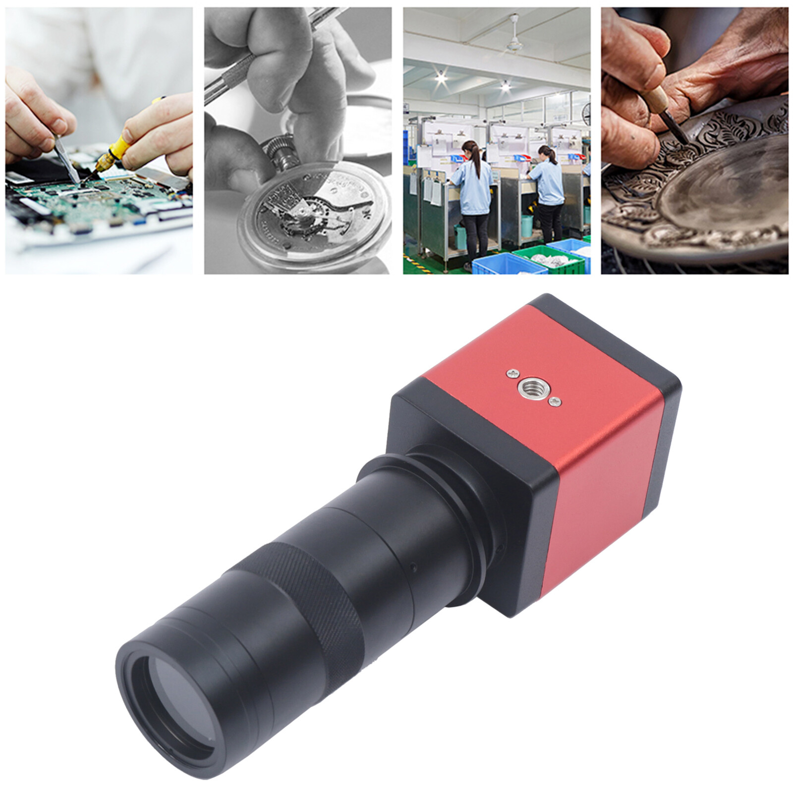 HDMI Video Microscope VGA Camera HD Industrial Digital USB Lens 1080p 60FPS 14mp