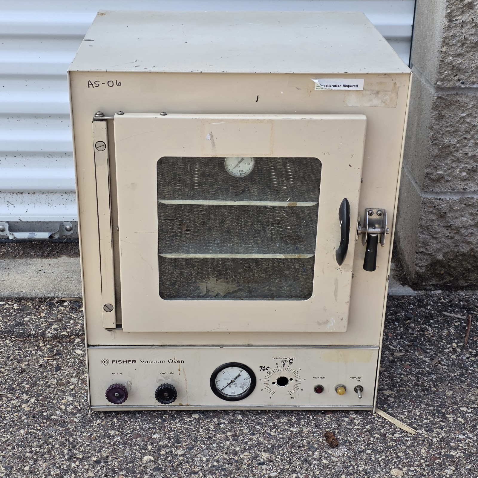 Fisher Scientific Vacuum Oven Model 48 Lab Oven 230V Industrial