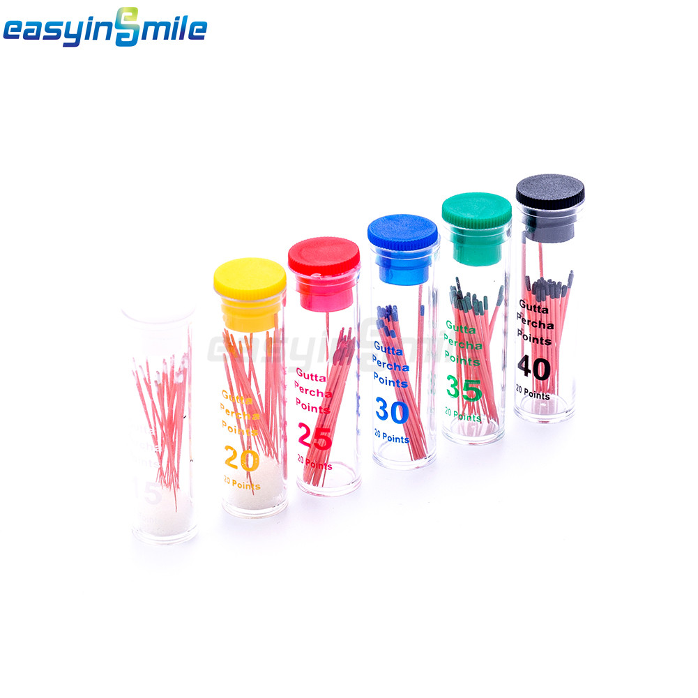 Dental Endo Gutta Percha Points Root Canal Filling Material Taper 02/04/06 15-40