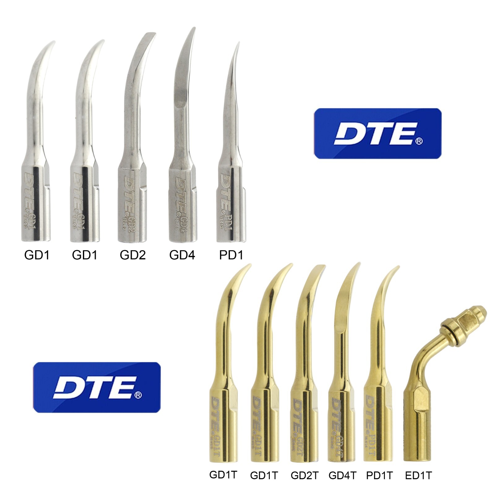 Woodpecker Dental Ultrasonic Scaler UDS-N2 N3 DTE V2 V3 LED Handpiece Piezo Tips